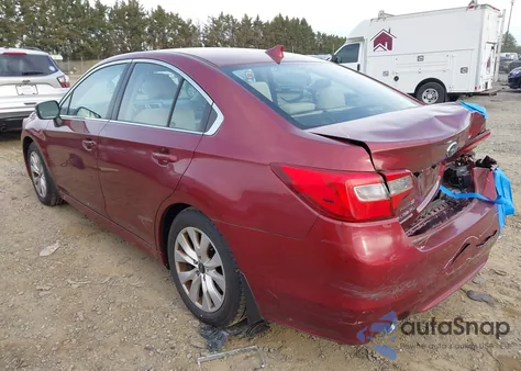 2017 Subaru Legacy 2.5I Premium z USA, uszkodzony, nr VIN 4S3BNAF61H3024622